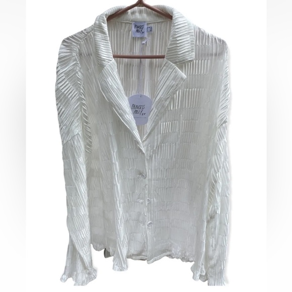 Matching pant set Princess Polly Lila set white size usa 12 - Picture 4 of 10